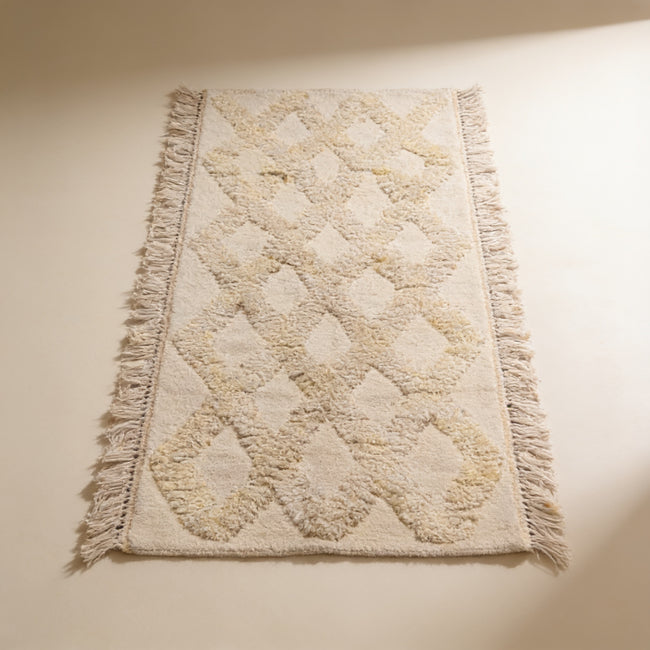 S27 handmade kilim rug — studio view