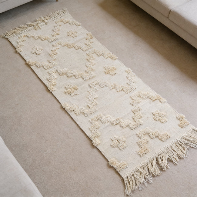 S270 handmade kilim rug lifestyle view