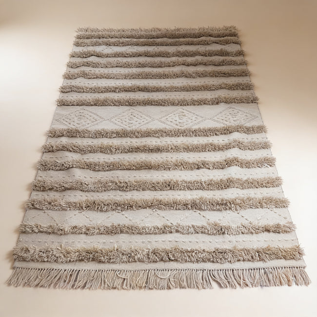 S276 handmade kilim rug studio view