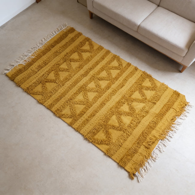 S277 handmade kilim rug lifestyle view