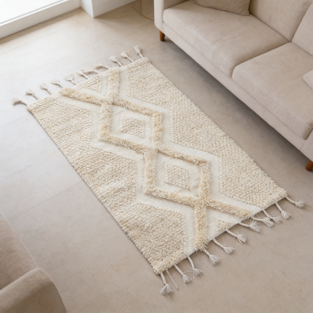 S278 handmade kilim rug lifestyle view