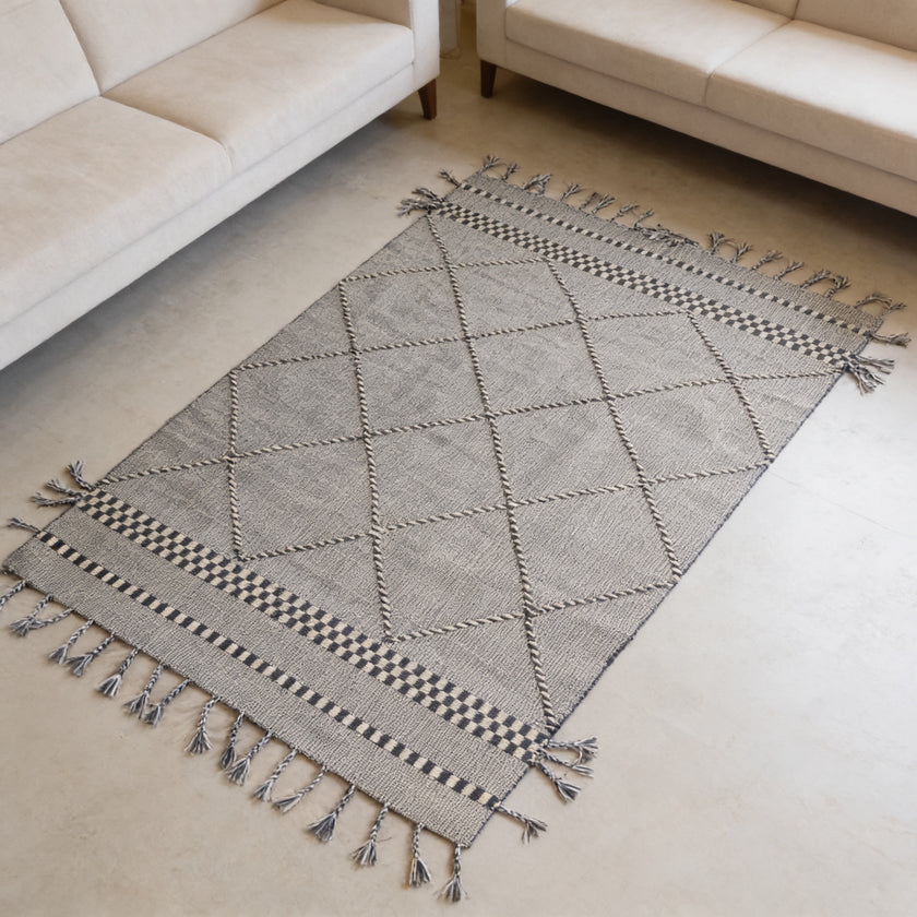 S280 handmade kilim rug lifestyle view