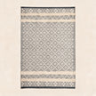S283 handmade kilim rug studio view