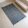 S284 handmade kilim rug lifestyle view