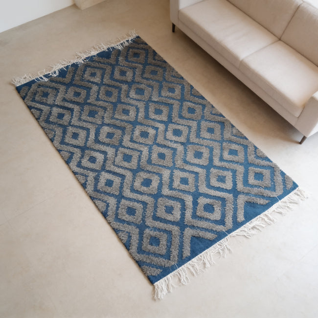 S284 handmade kilim rug lifestyle view
