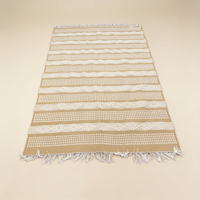 S285 handmade kilim rug studio view