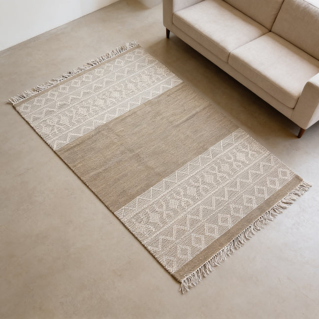 S288 handmade kilim rug lifestyle view