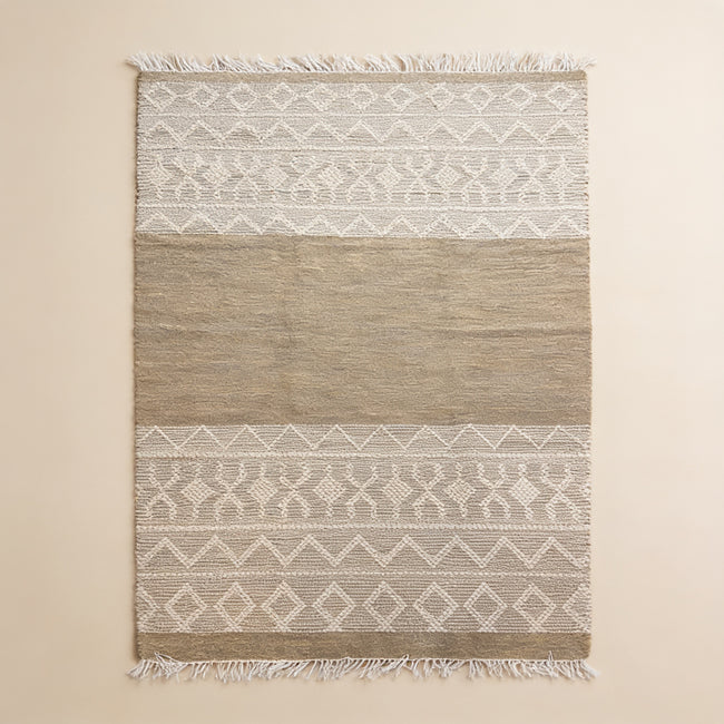 S288 handmade kilim rug studio view
