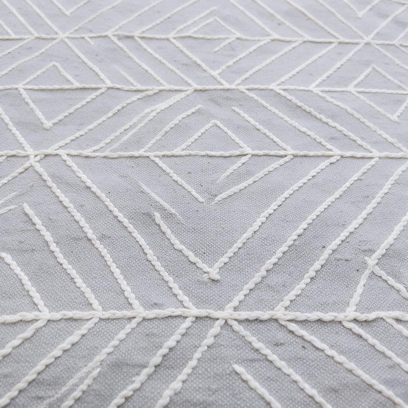 S290 handmade kilim rug closeup view