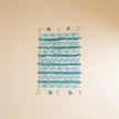 S293 handmade kilim rug studio view