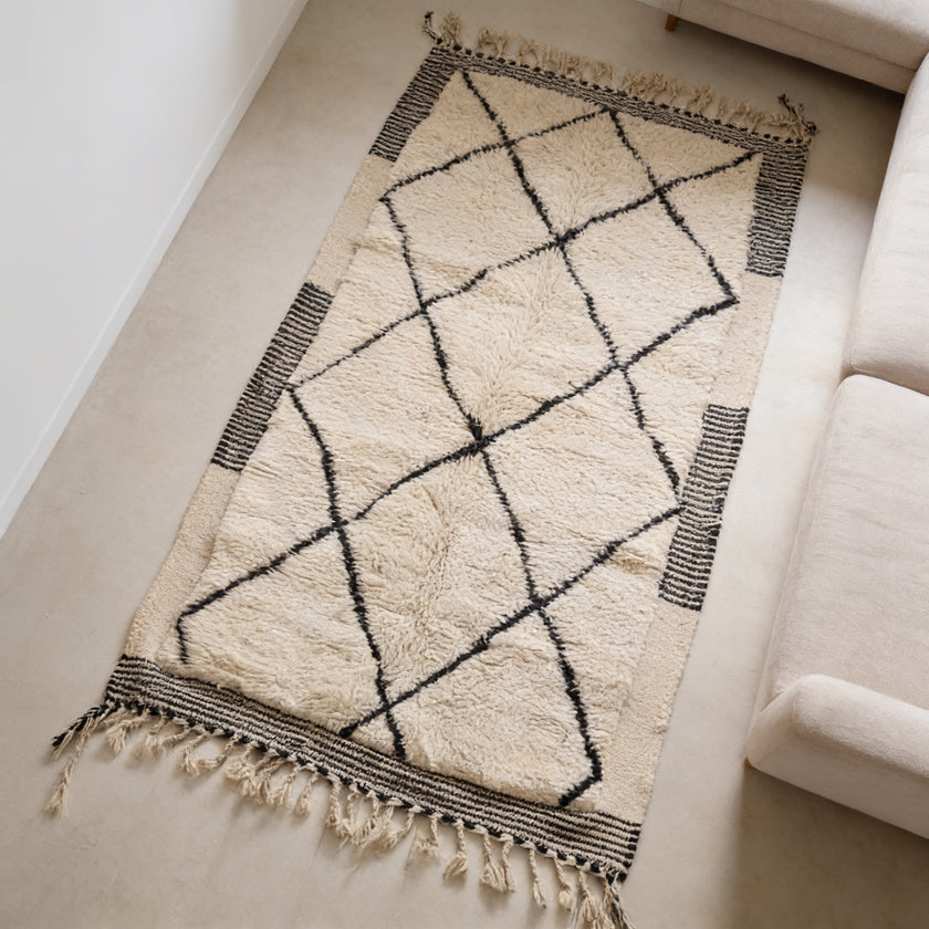 S296 handmade kilim rug lifestyle view