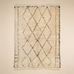 S297 handmade kilim rug studio view