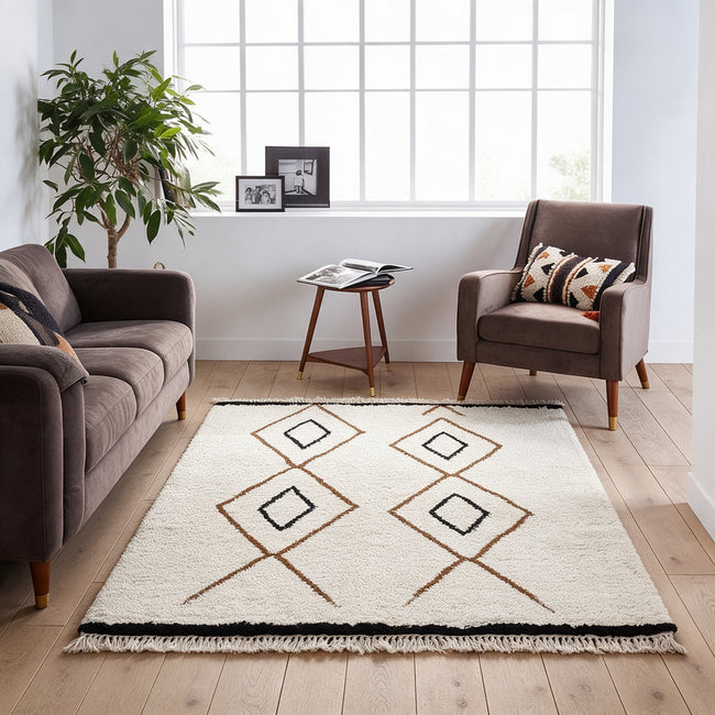 S300 handmade kilim rug lifestyle view