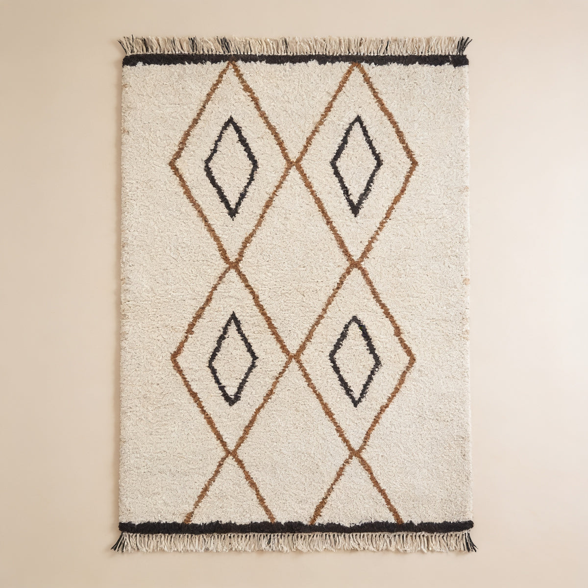 S300 handmade kilim rug studio view