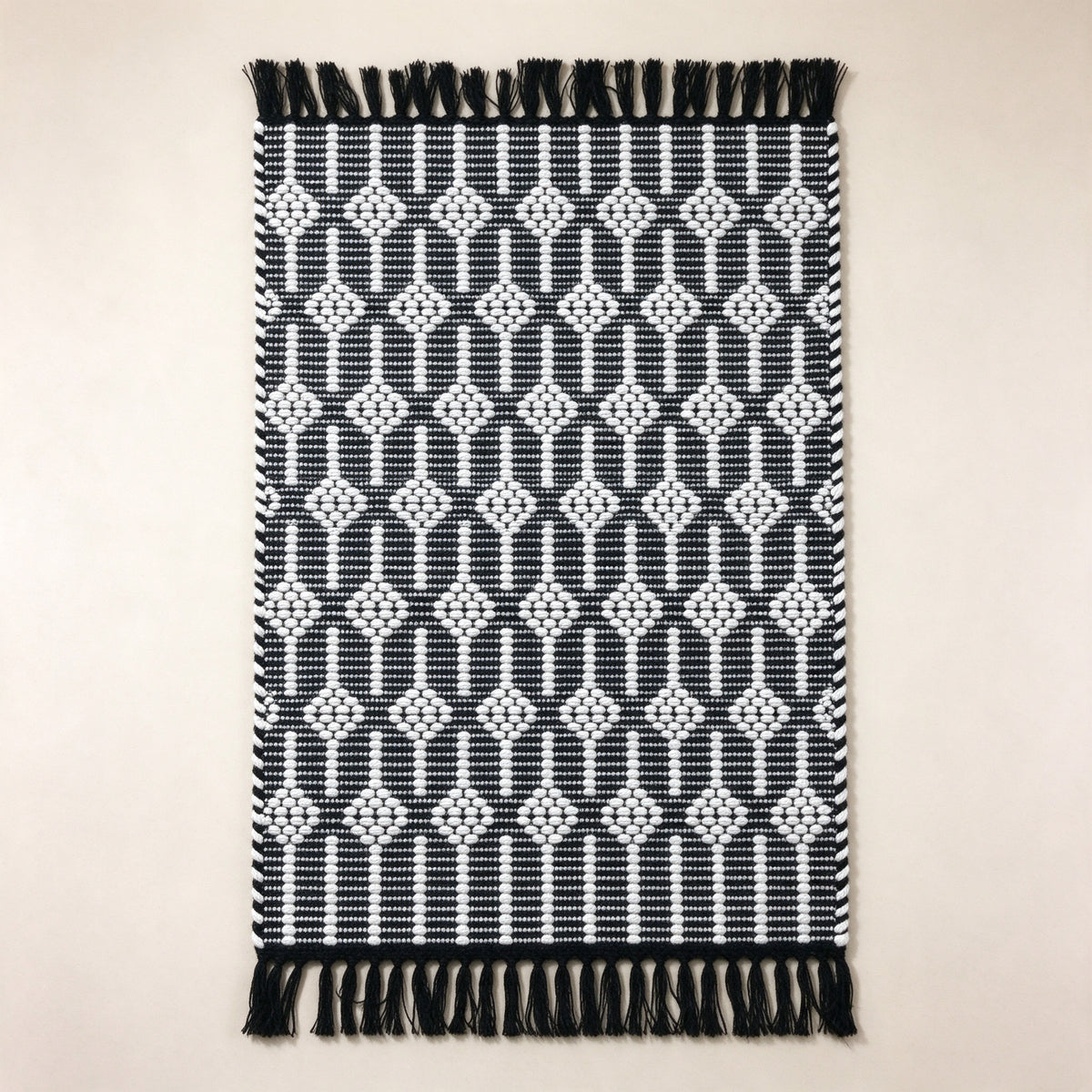 S302 handmade kilim rug studio view