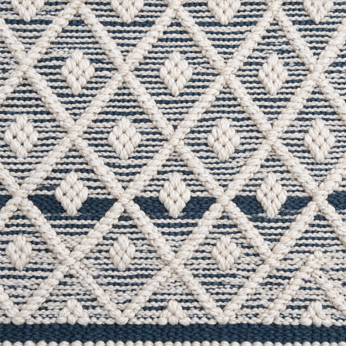 S303 handmade kilim rug closeup view
