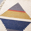 S304 handmade kilim rug closeup view