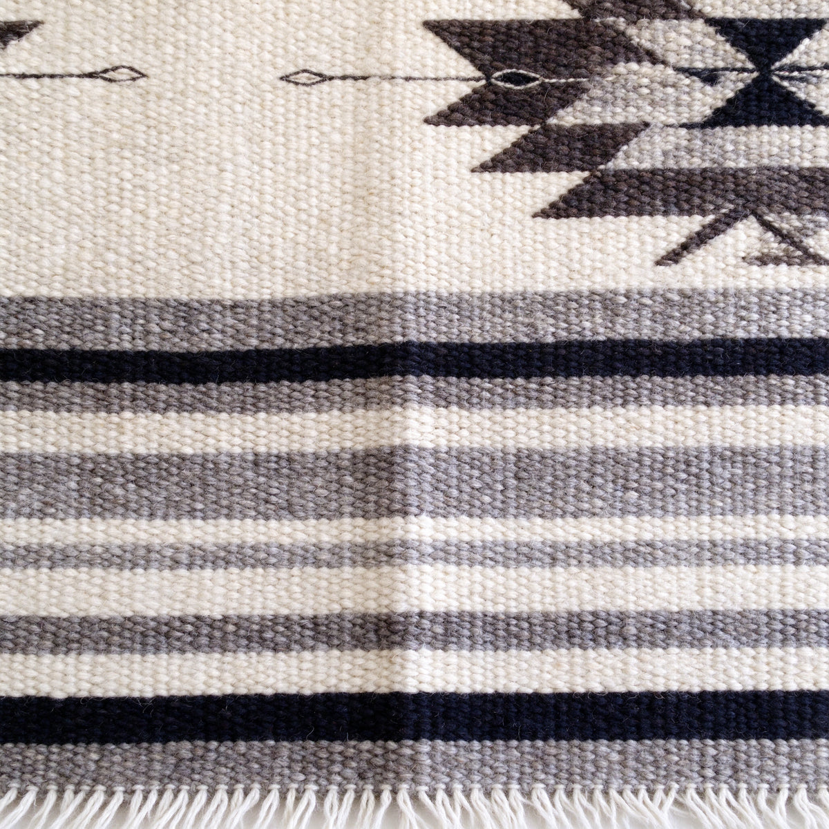 S309 handmade kilim rug closeup view