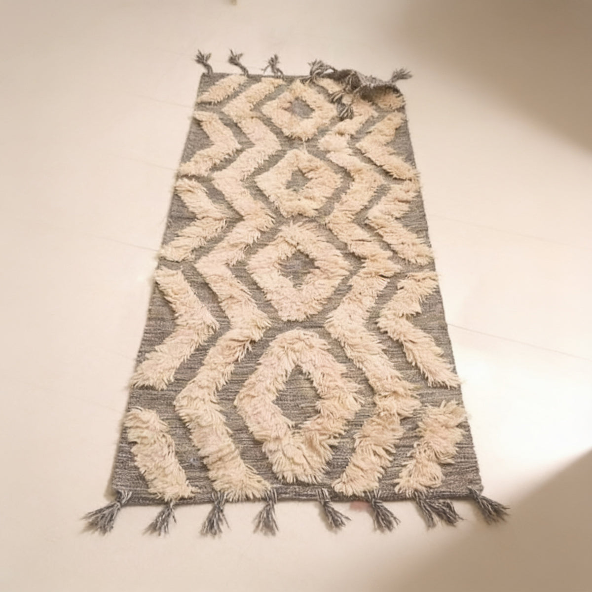 S31 handmade kilim rug — studio view