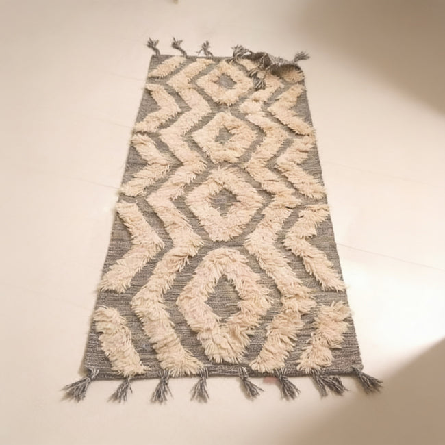 S31 handmade kilim rug — studio view