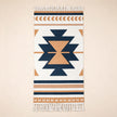 S312 handmade kilim rug studio view