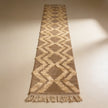 S32 handmade kilim rug — studio view