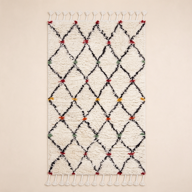 S327 handmade rug studio view