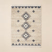 S329 handmade kilim rug studio view