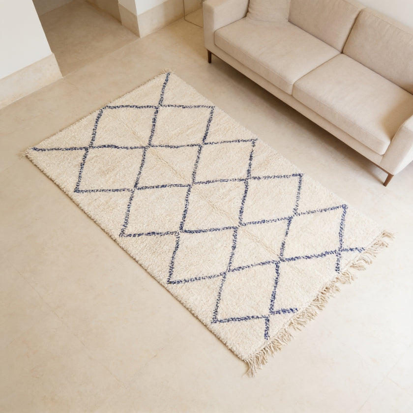 S330 handmade kilim rug lifestyle view