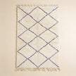 S330 handmade kilim rug studio view