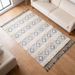 S34 handmade kilim rug — lifestyle view