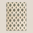 Off-White & Mint Green Handmade Kilim Rug – 150 × 200 cm – S346 — light beige studio photo