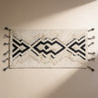 S37 handmade kilim rug — studio view