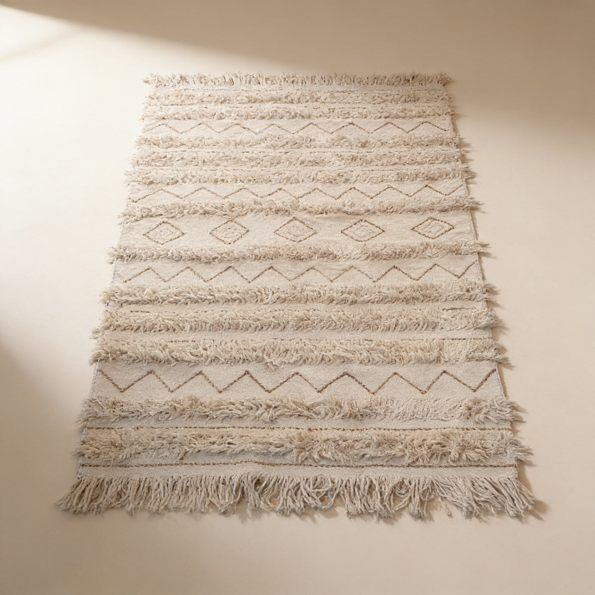 S4 handmade kilim rug — studio view