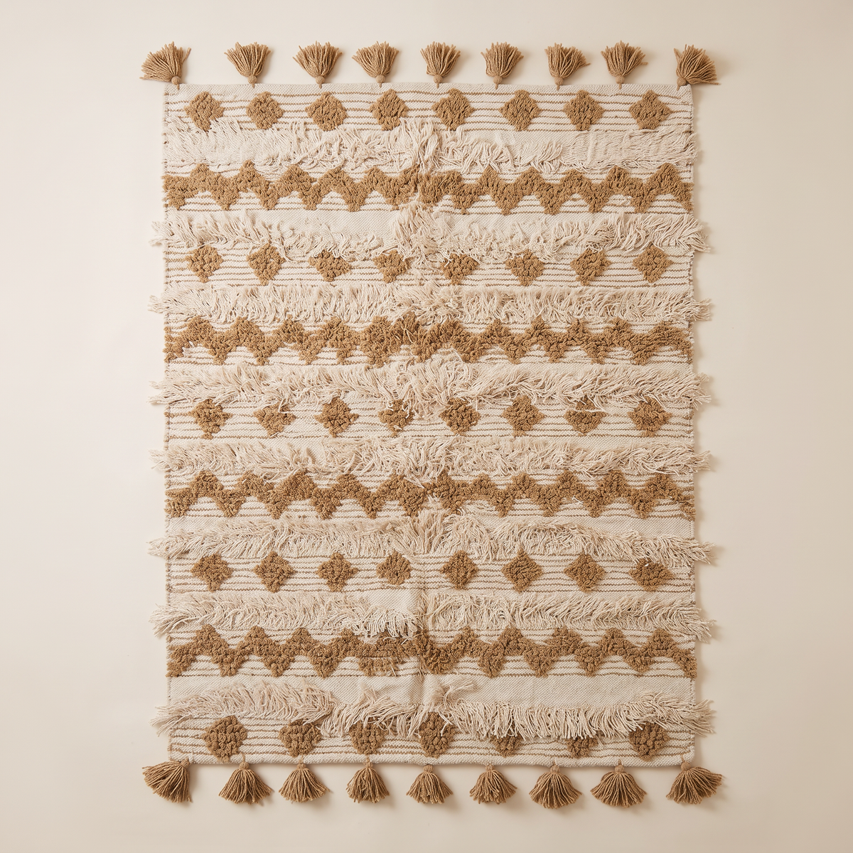 S40 handmade kilim rug — studio view