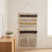 Multicolour Handmade Kilim Wall Hanging – 60 × 100 cm – S406 — lifestyle photo