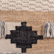 Multicolour Handmade Kilim Wall Hanging – 60 × 100 cm – S409 — woven texture close-up