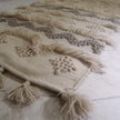 S41 handmade kilim rug — closeup view
