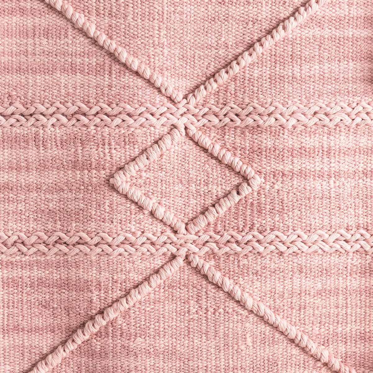 Multicolour Handmade Kilim Wall Hanging – 60 × 100 cm – S410 — woven texture close-up