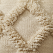 Handmade Cushion – 50 × 50 cm – S416 — woven texture close-up