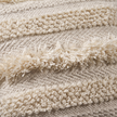 Handmade Cushion – 50 × 50 cm – S421 — woven texture close-up