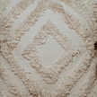 Handmade Cushion – 50 × 50 cm – S422 — woven texture close-up