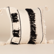 Handmade Cushion – 50 × 50 cm – S427 — light beige studio photo