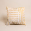 Handmade Cushion – 50 × 50 cm – S432 — light beige studio photo