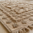 S50 handmade kilim rug — closeup view