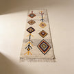 S54 handmade kilim rug — studio view