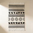 S55 handmade kilim rug — studio view