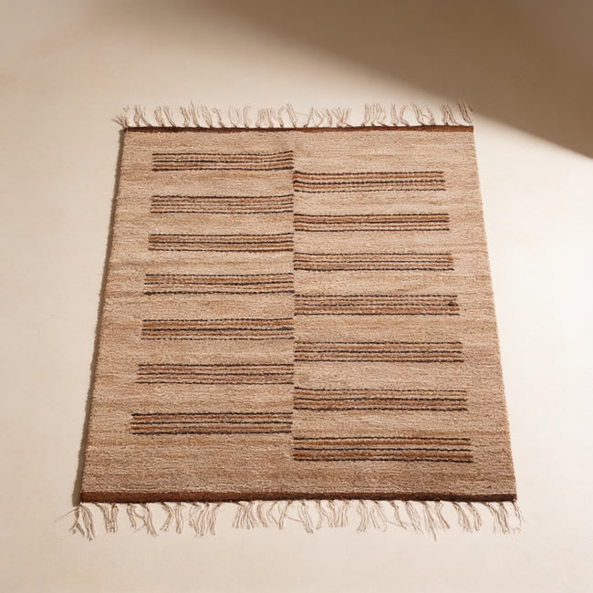 S57 handmade kilim rug — studio view