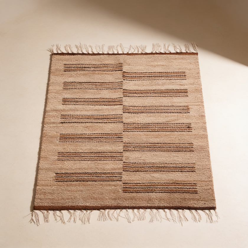 S57 handmade kilim rug — studio view