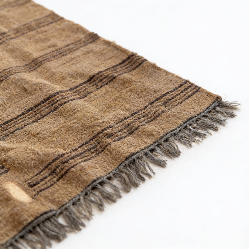 S58 handmade kilim rug — closeup view